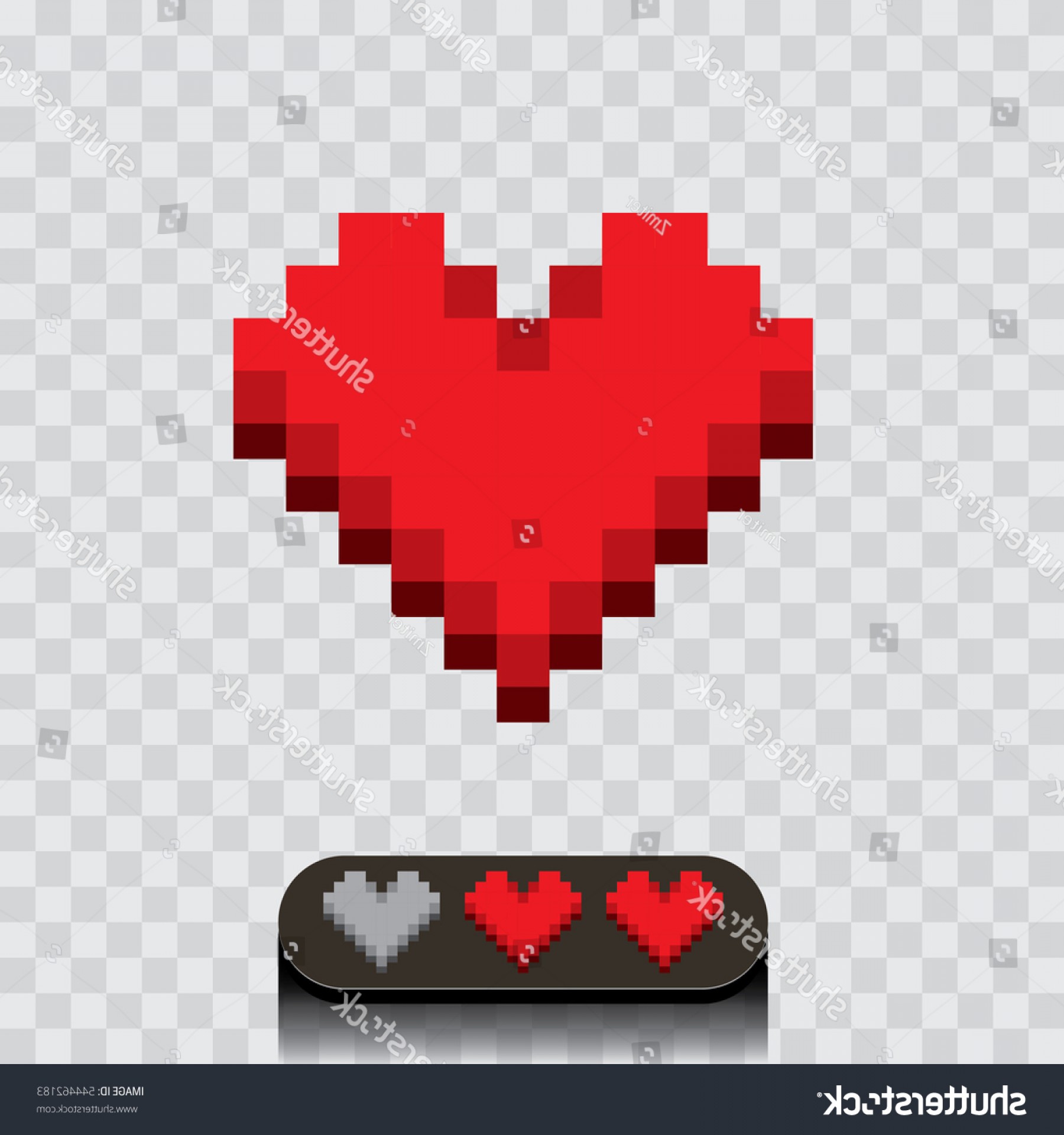 1800x1920 Pixel Art Heart Vector Red Games Createmepink