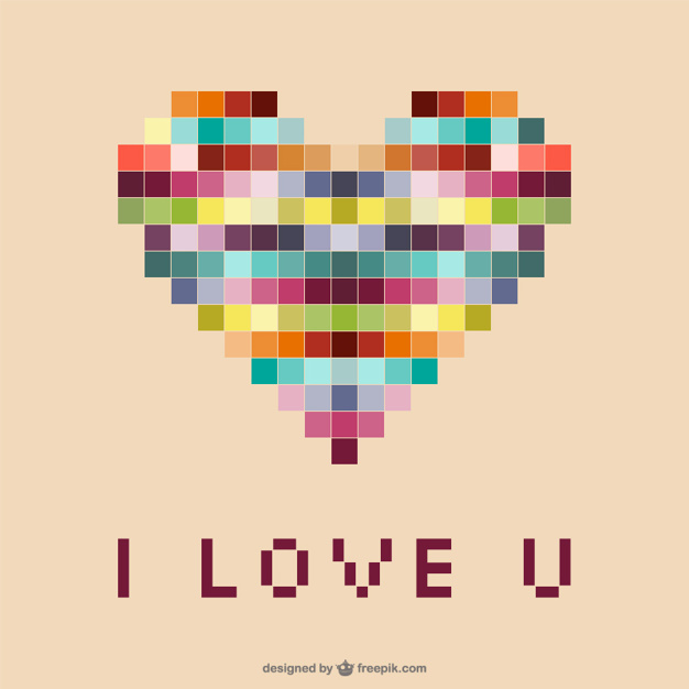 626x626 Pixels Heart Vector Free Download