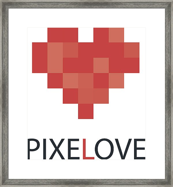 600x649 Red Pixel Heart