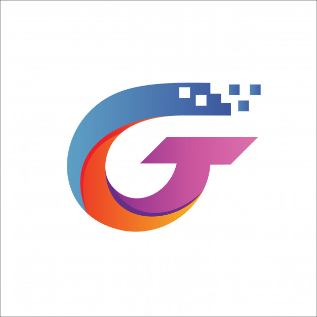 Letter G Tech Pixel Logo Vector Vector Premium Download 626x626 Letter G Tech Pixel Logo Vector Vector Premium Download