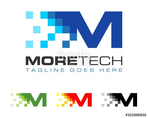 M Letter Multimedia Pixel Logo Stock Image And Royalty Free 500x400 M Letter Multimedia Pixel Logo Stock Image And Royalty Free
