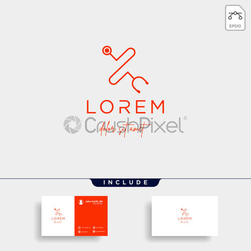 Stethoscope X Letter Logo Vector Design Icon, Stock Vector 500x500 Stethoscope X Letter Logo Vector Design Icon, Stock Vector