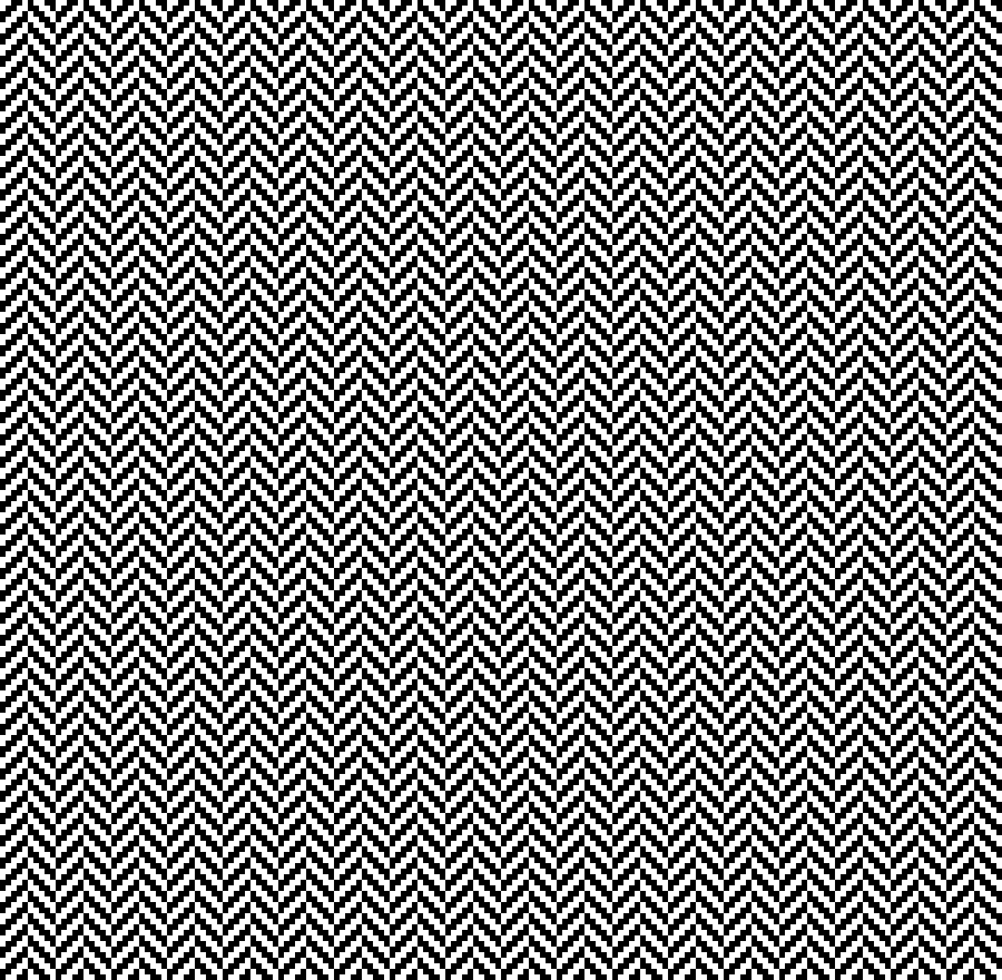 1440x1408 Herringbone Pixel Pattern Vector