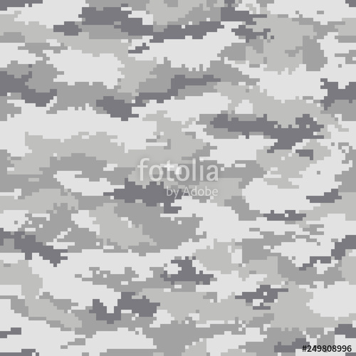 500x500 Digital Camouflage Pattern, Seamless Camo Texture Abstract