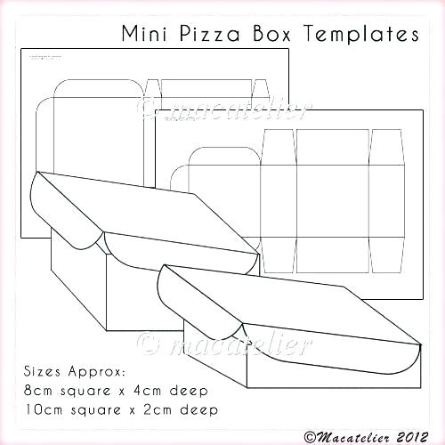 Pizza Box Template Vector at Vectorified.com | Collection of Pizza Box ...