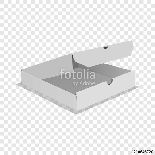 One Pizza Box Icon Realistic Illustration Of One Pizza Box Vector 500x500 One Pizza Box Icon Realistic Illustration Of One Pizza Box Vector