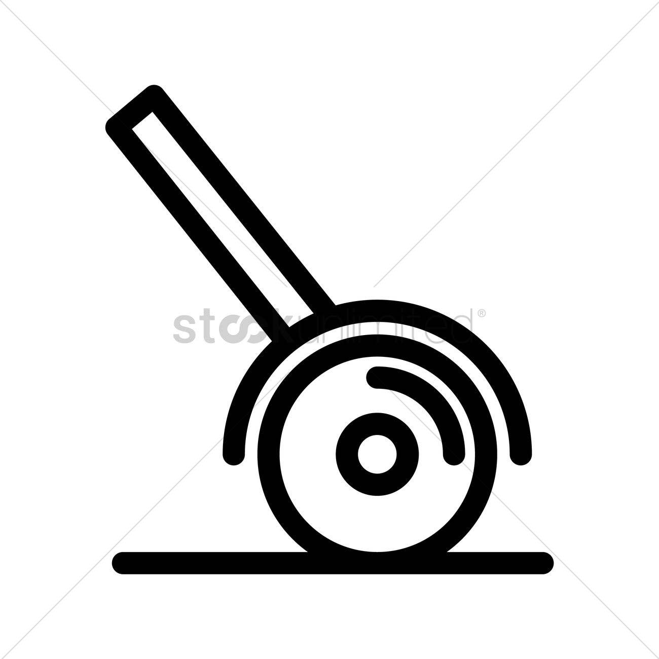 1300x1300 Pizza Cutter Vector Image
