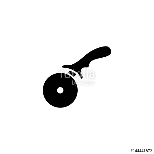 500x500 Pizza Cutter Stock Image And Royalty Free Vector