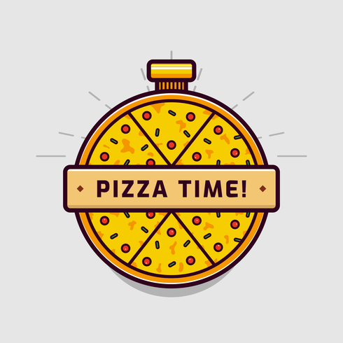 490x490 Pizza Logo Vector