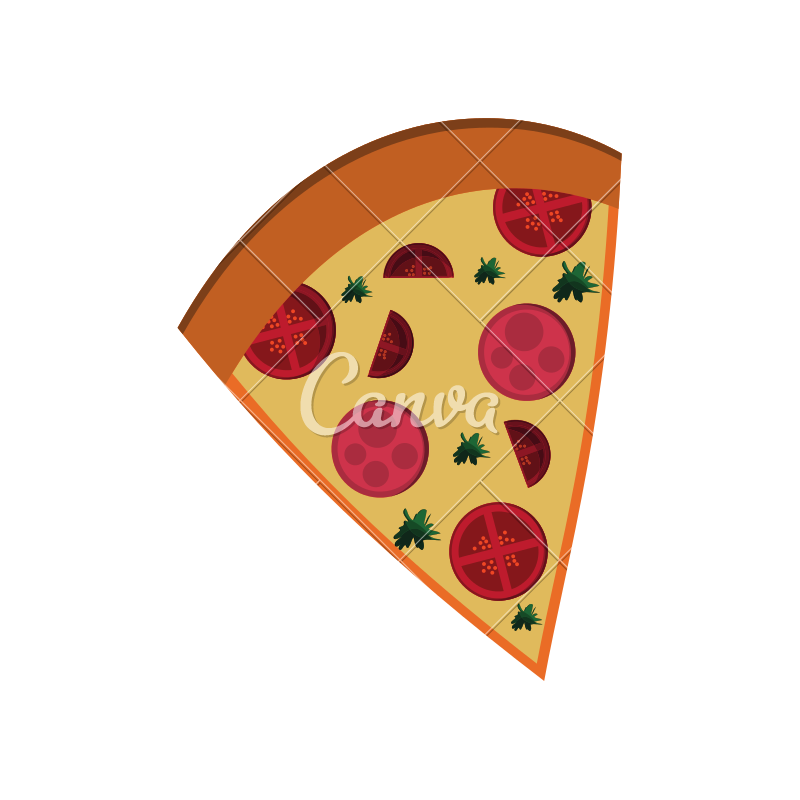 800x800 Pizza Slice Vector Icon