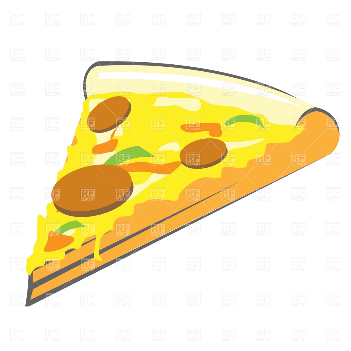 1200x1200 Pizza Slice Vector Image Of Food And Beverages Prague
