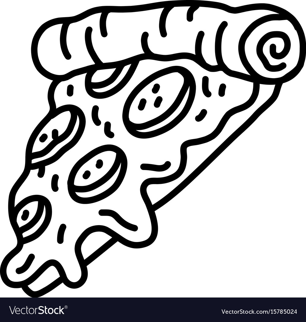 1000x1051 Pizza Slice Icon