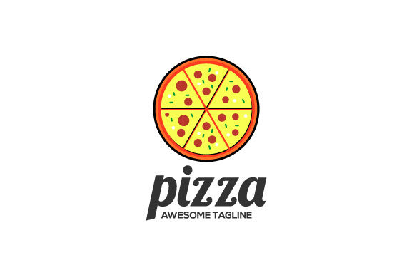 580x386 Pizza Vector Logo Graphic