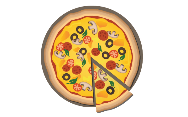 600x375 Free Pizza Vector Image Download Free Vector Art Free Vectors