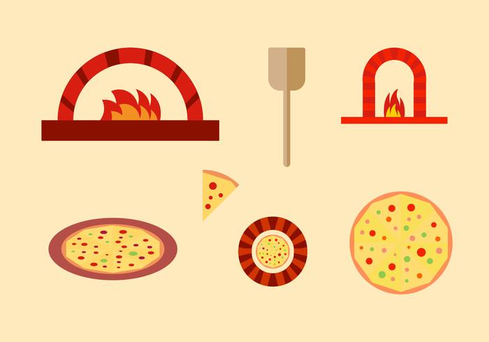 700x490 Free Pizza Vector Pack