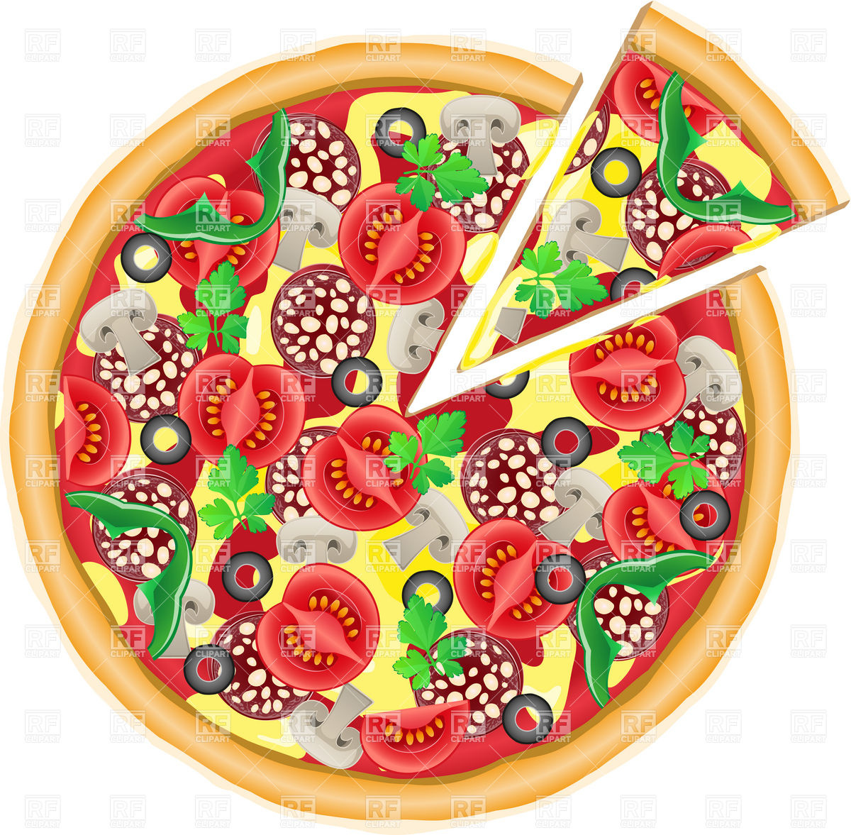 download pizza illustration