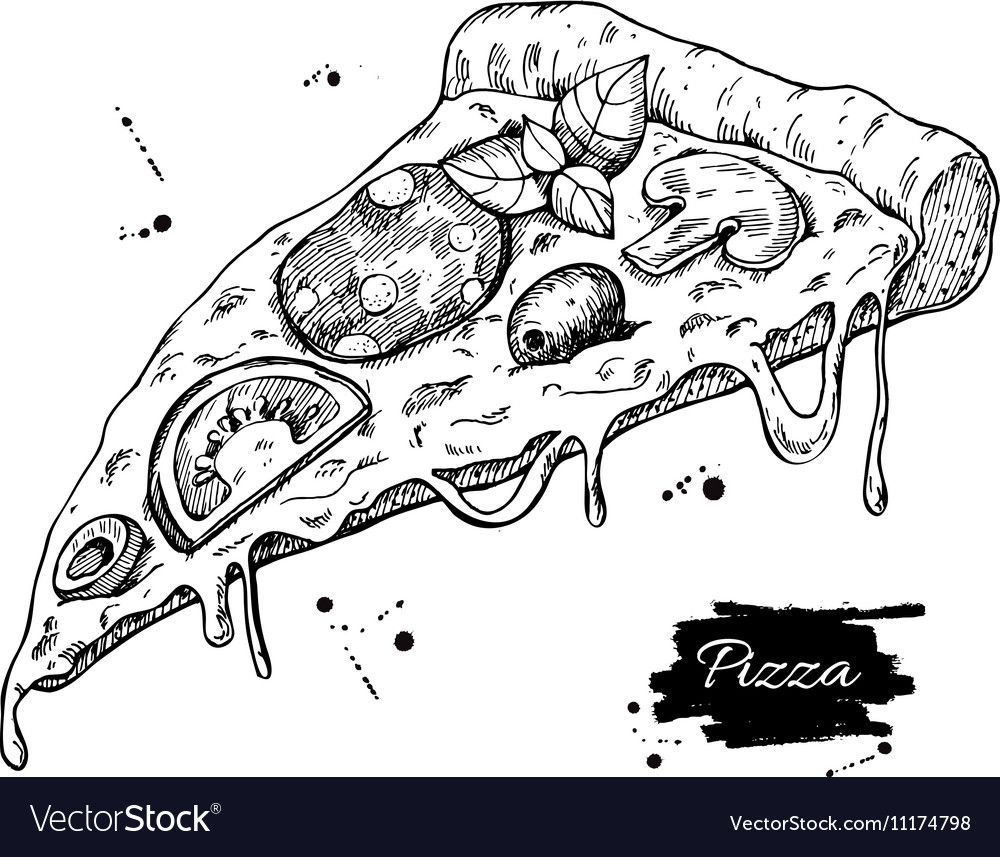1000x857 Art!!! In Pizza Vector, Pizza