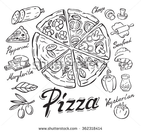450x422 Pizza Vector Background Background Download