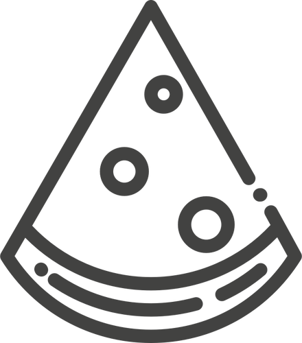 440x500 Pizza Vector Icon