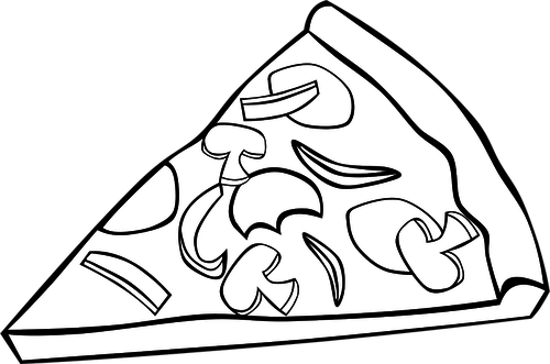 500x331 Vector Illustration Of A Pepperoni Pizza