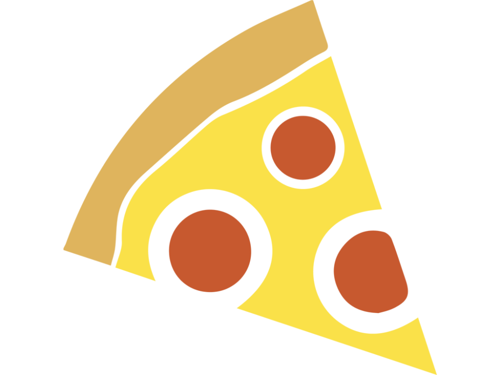 1000x750 Pizza Slice Vector Icon Free Vector Icons Vector Icons