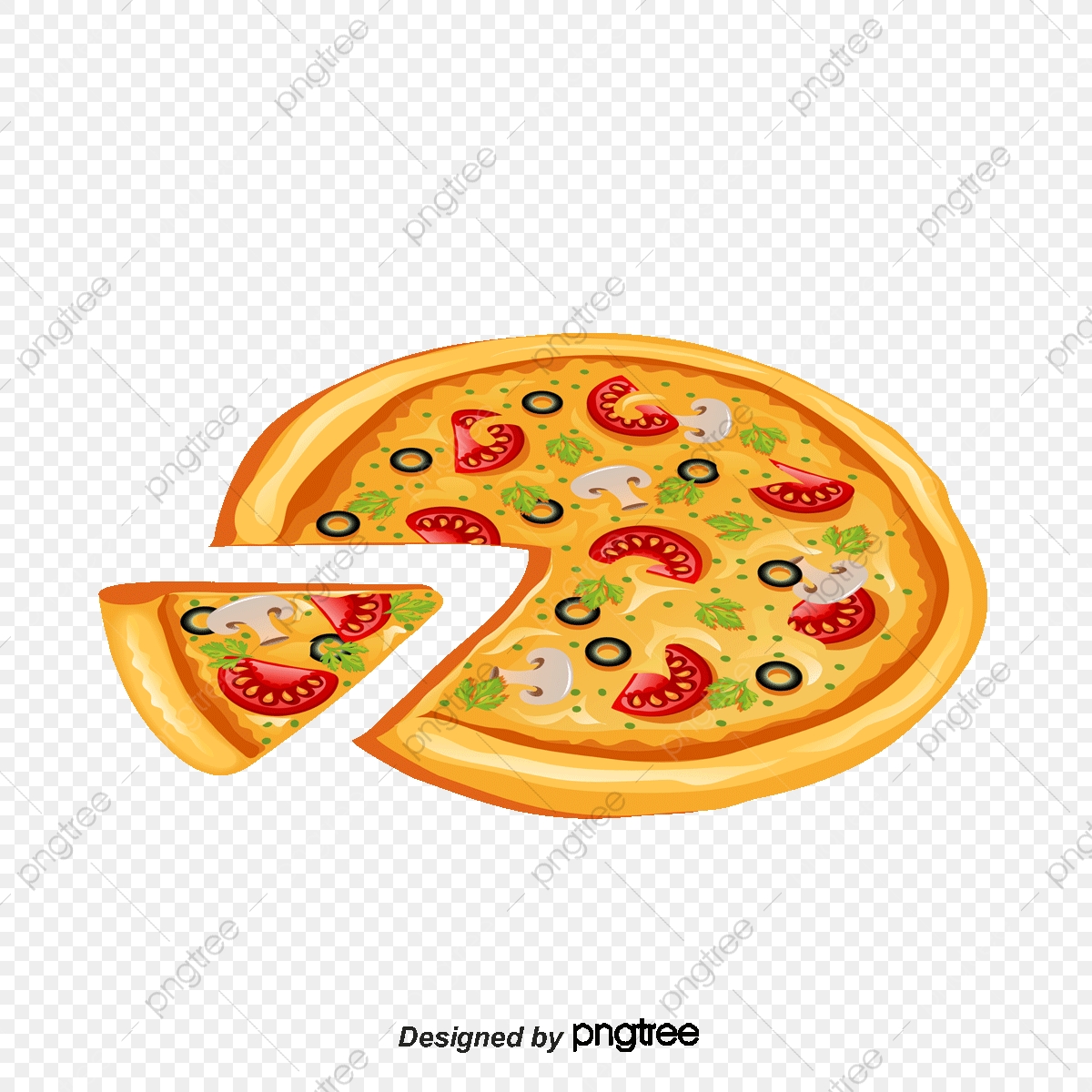 1200x1200 Pizza Vector Material, Pizza Vector, Pizza, Vector Png And Vector
