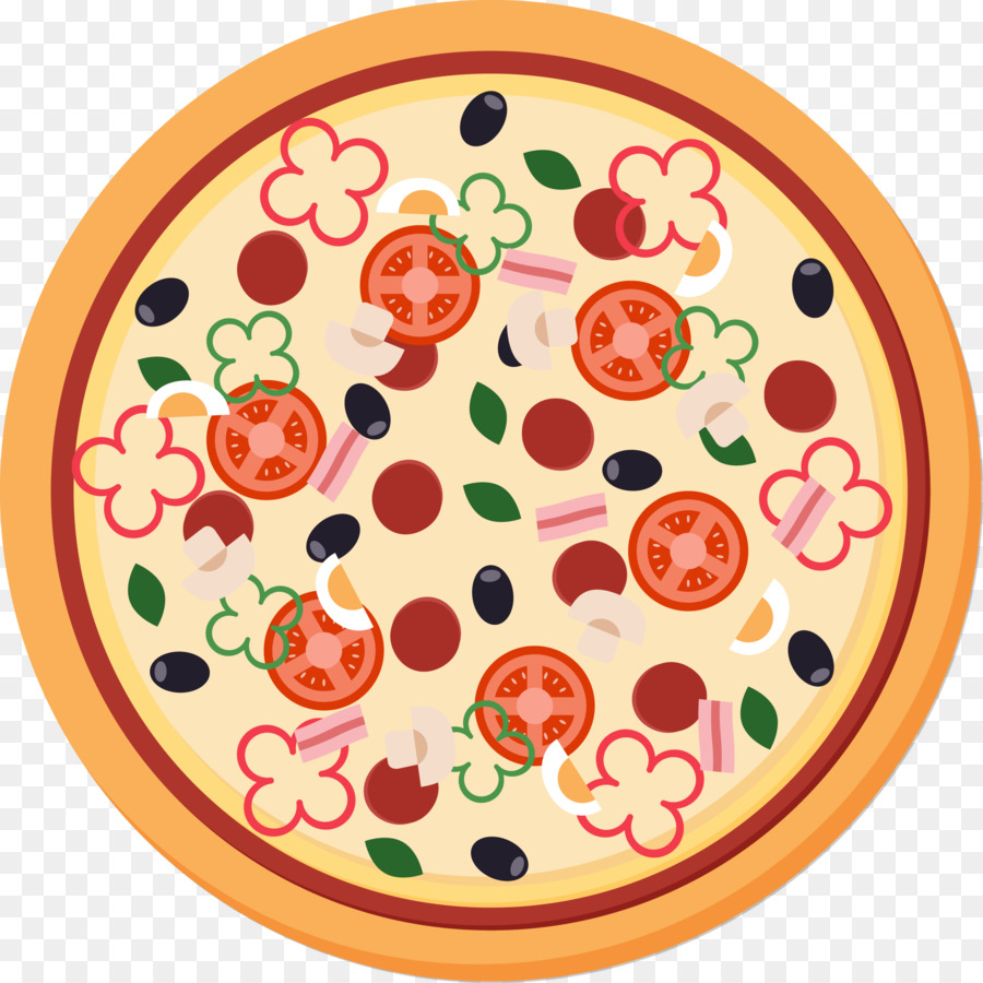 900x900 Pizza Vector Png Free Pizza Vector Transparent Images