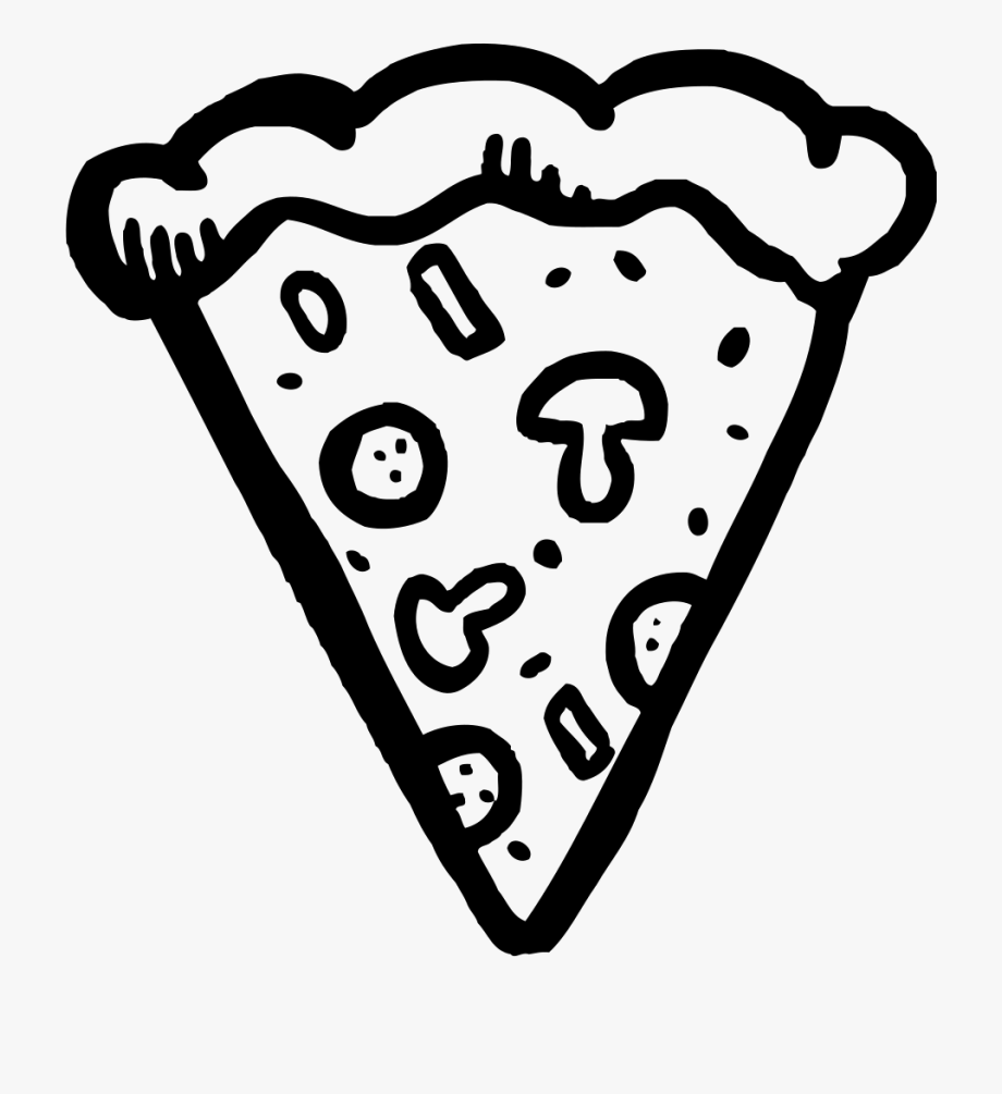 920x1005 Collection Of Free Pizza Vector Minimal
