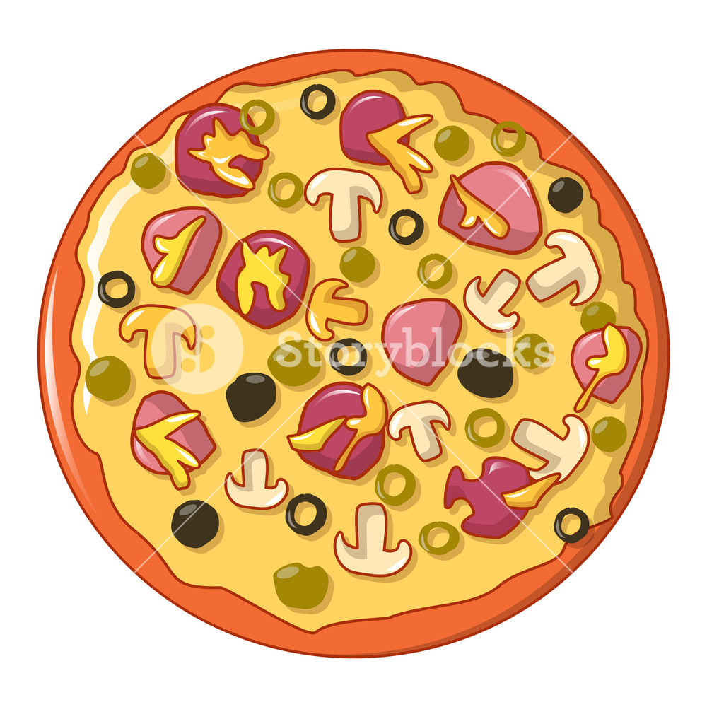 Pizza Vector Image at Vectorified.com | Collection of Pizza Vector ...