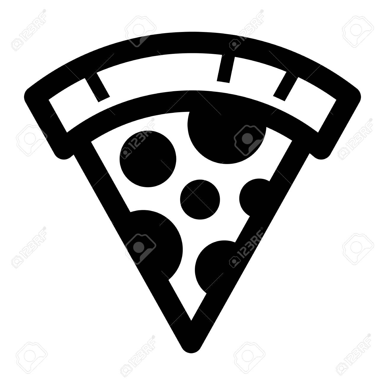 Pizza Vector Icon 1300x1300 Pizza Vector Icon