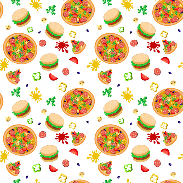 Pizza Wallpaper Vector at Vectorified.com | Collection of Pizza ...