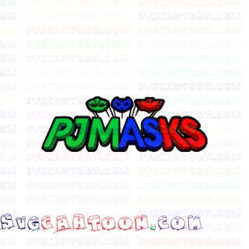 500x500 Pj Masks Logo Pj Masks Dxf Pdf Png