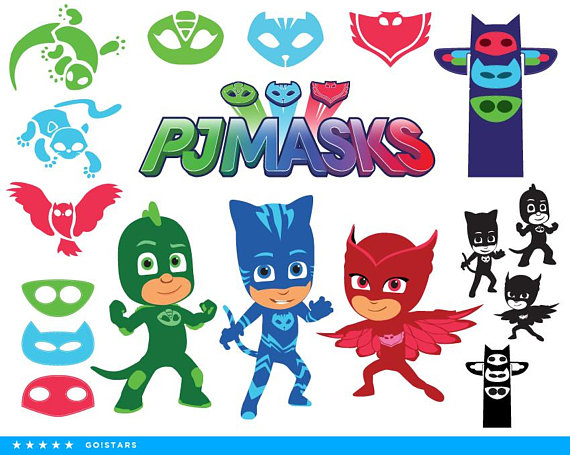 570x455 Pj Masks Clipart Silhouette Pj Masks Catboy