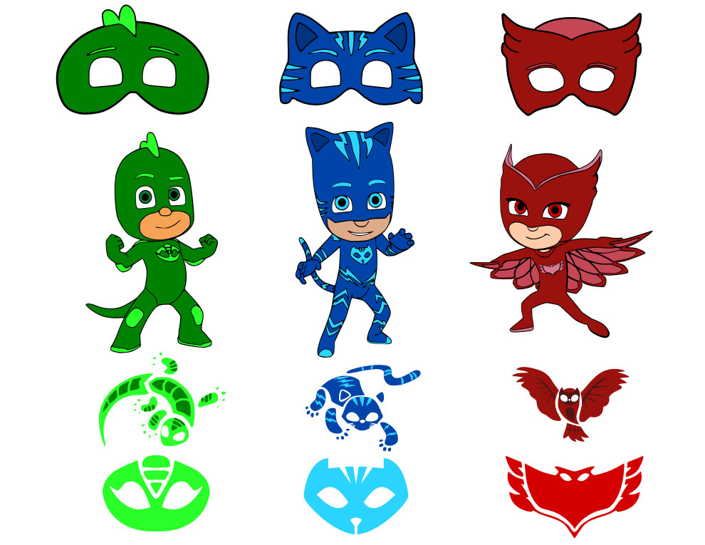 Pj Mask Vector at Vectorified.com | Collection of Pj Mask Vector free ...