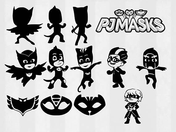 570x428 Pj Masks Bundle Pj Masks Clipart Pj Masks Pj