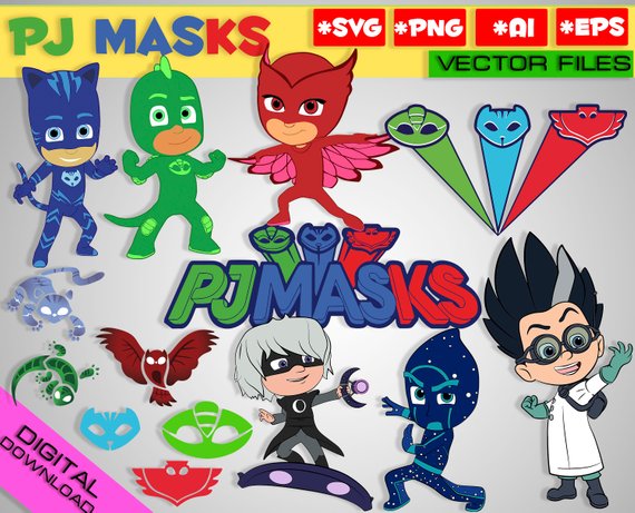 570x461 Pj Masks Png Images In Collection