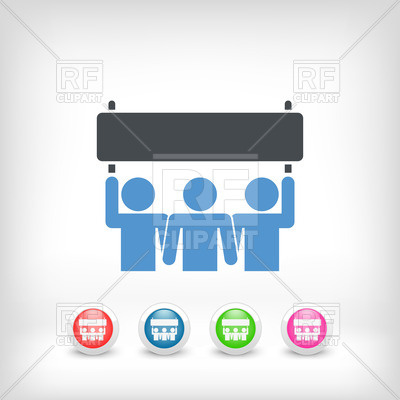 400x400 Fan Club Or Strike Protest Icon
