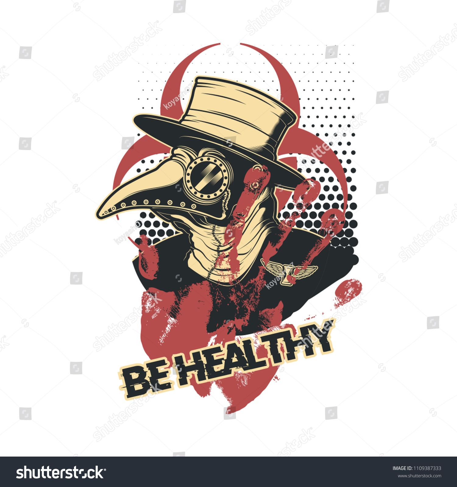 Polka Trash Tattoo Design Vector Illustration Plague Doctor My 1500x1600 Polka Trash Tattoo Design Vector Illustration Plague Doctor My