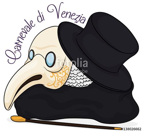 Traditional Elements For Plague Doctor Costume In Carnival 500x461 Traditional Elements For Plague Doctor Costume In Carnival