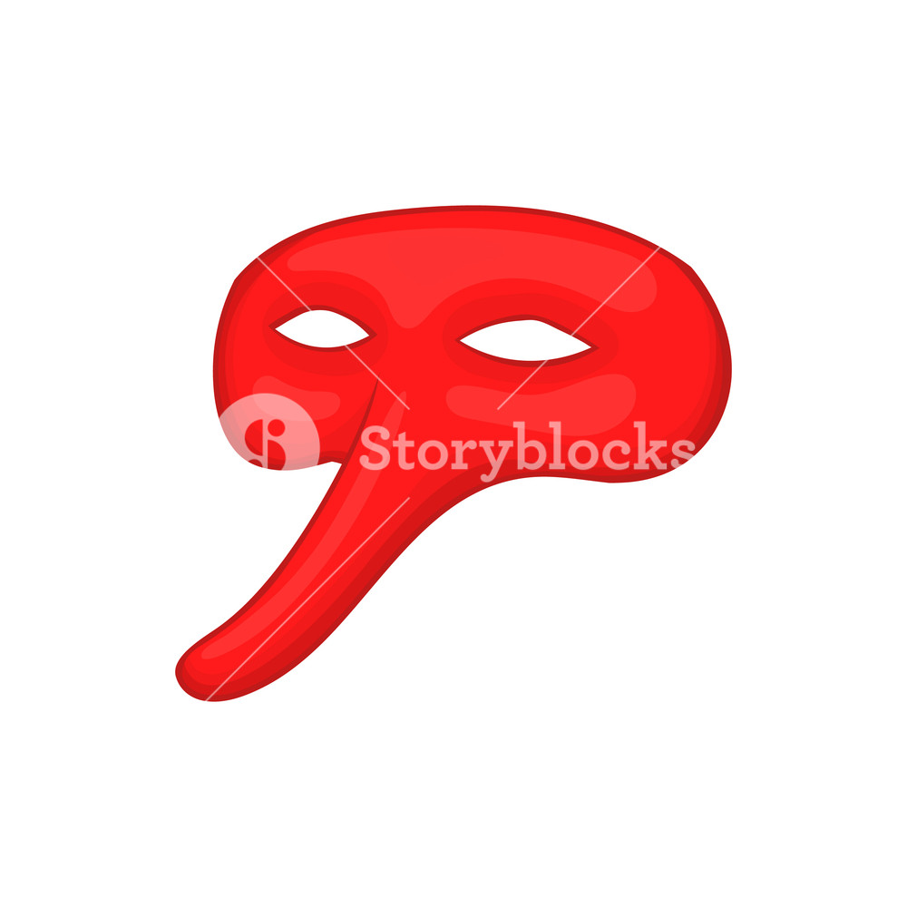 Plague Doctor Mask Icon In Cartoon Style Isolated On White 1000x1000 Plague Doctor Mask Icon In Cartoon Style Isolated On White