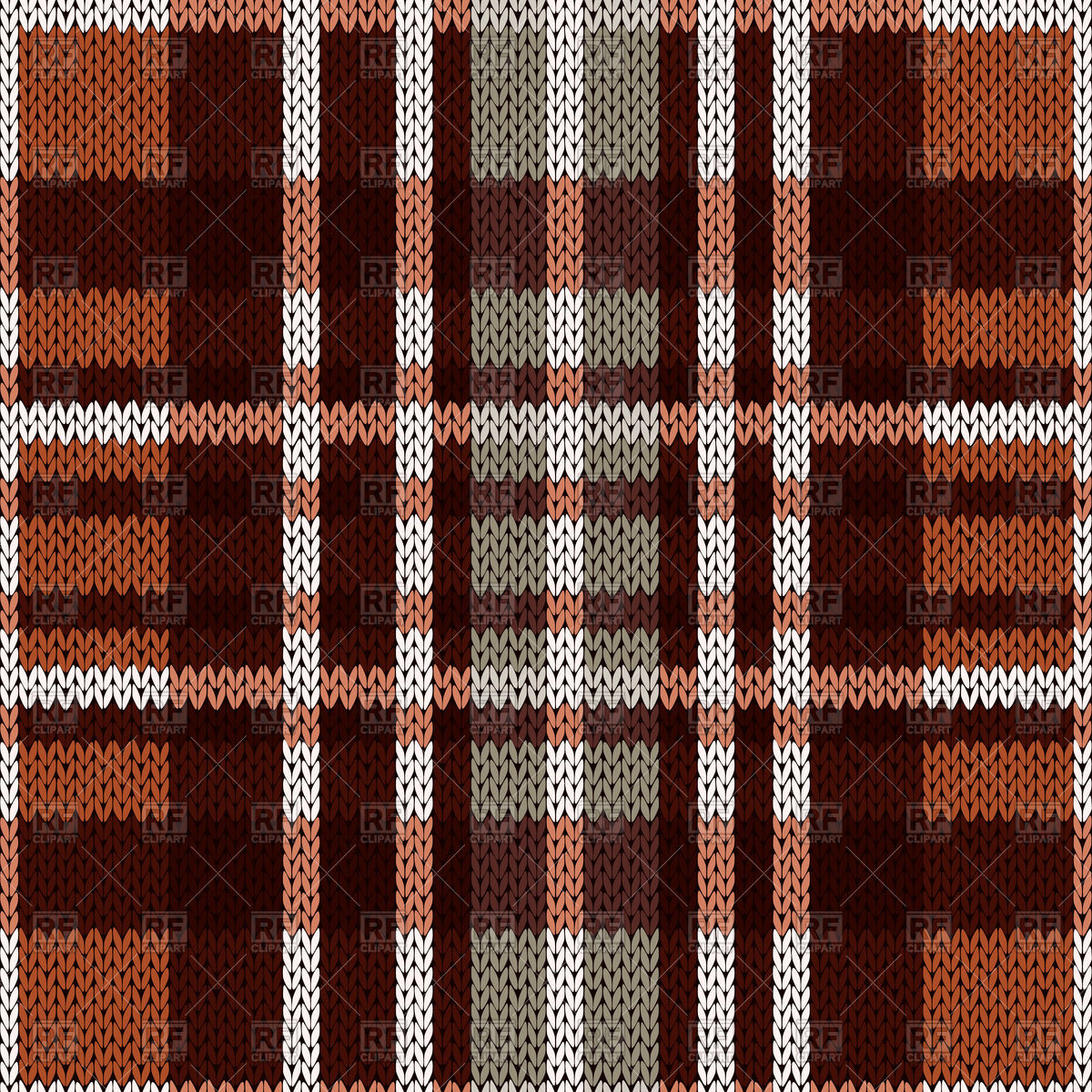 Seamless Knitted Celtic Tartan Plaid Pattern Vector Image 1200x1200 Seamless Knitted Celtic Tartan Plaid Pattern Vector Image