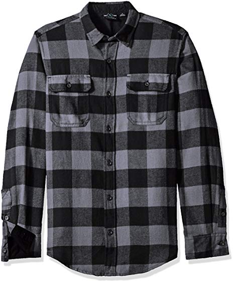 Burnside Men's Vector Plaid Flannel Woven Shirt Amazon Ca 466x564 Burnside Men's Vector Plaid Flannel Woven Shirt Amazon Ca