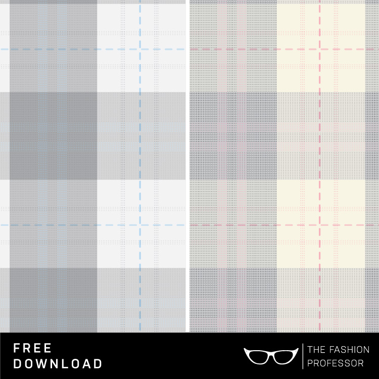 750x750 Free Vector Download Plaid Swatch The Fashion Professor