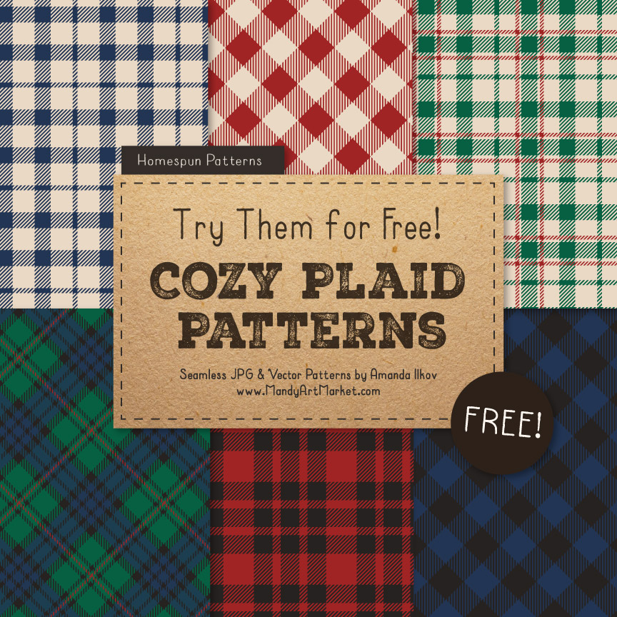 Free Seamless Plaid Patterns 864x864 Free Seamless Plaid Patterns