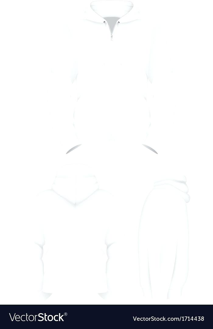 Plain Training Hoodie Template Vector Image White Hoodie Template 700x1080 Plain Training Hoodie Template Vector Image White Hoodie Template