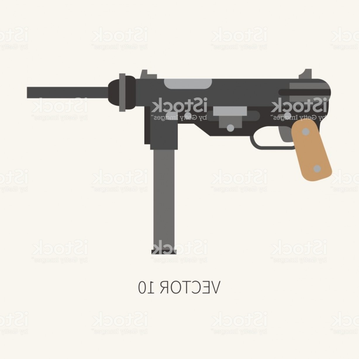Color Flat Plain Vector Military Icon Machine Gun Army Equipment 1228x1228 Color Flat Plain Vector Military Icon Machine Gun Army Equipment