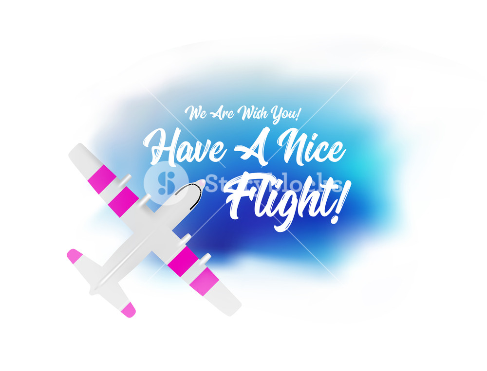 Plane Flying In The Clouds With The Wish Of A Have A Nice Flight 1000x763 Plane Flying In The Clouds With The Wish Of A Have A Nice Flight