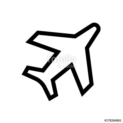Plane Icon Vector