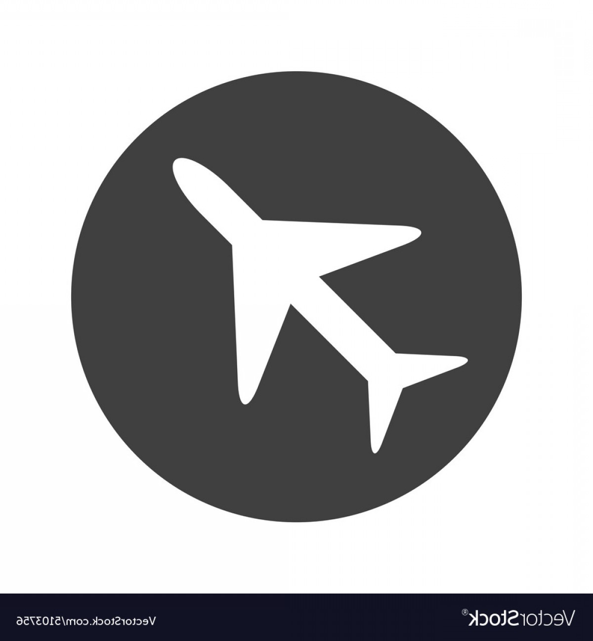 Monochrome Round Plane Icon Vector Catchsplace 1200x1296 Monochrome Round Plane Icon Vector Catchsplace