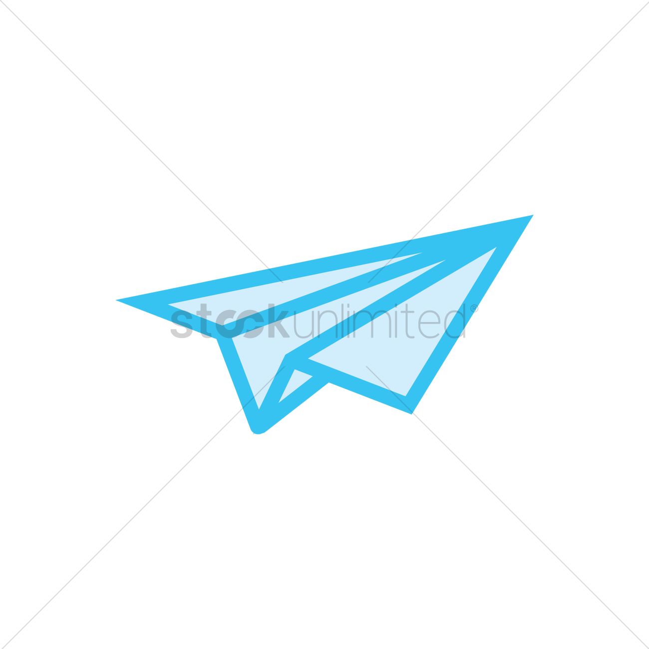 Paper Plane Icon Vector Image 1300x1300 Paper Plane Icon Vector Image